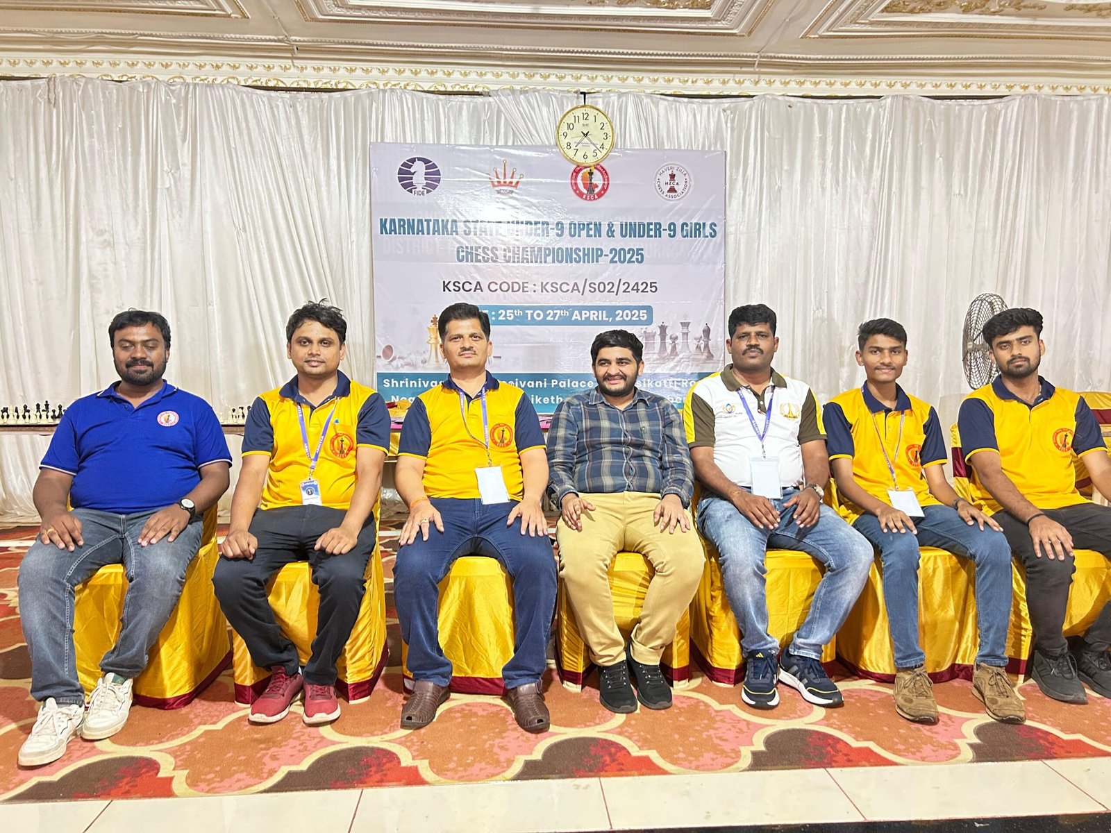 Karnataka State Under - 9 Chess Championship from April 25-27th in Ranebennur-5