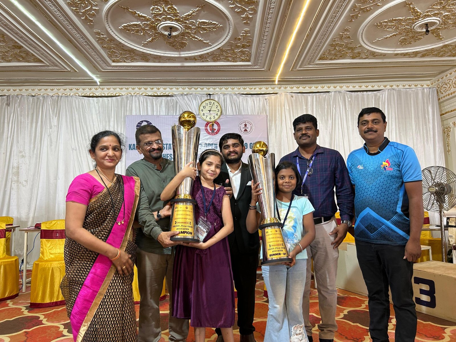 Karnataka State Under - 9 Chess Championship from April 25-27th in Ranebennur-7