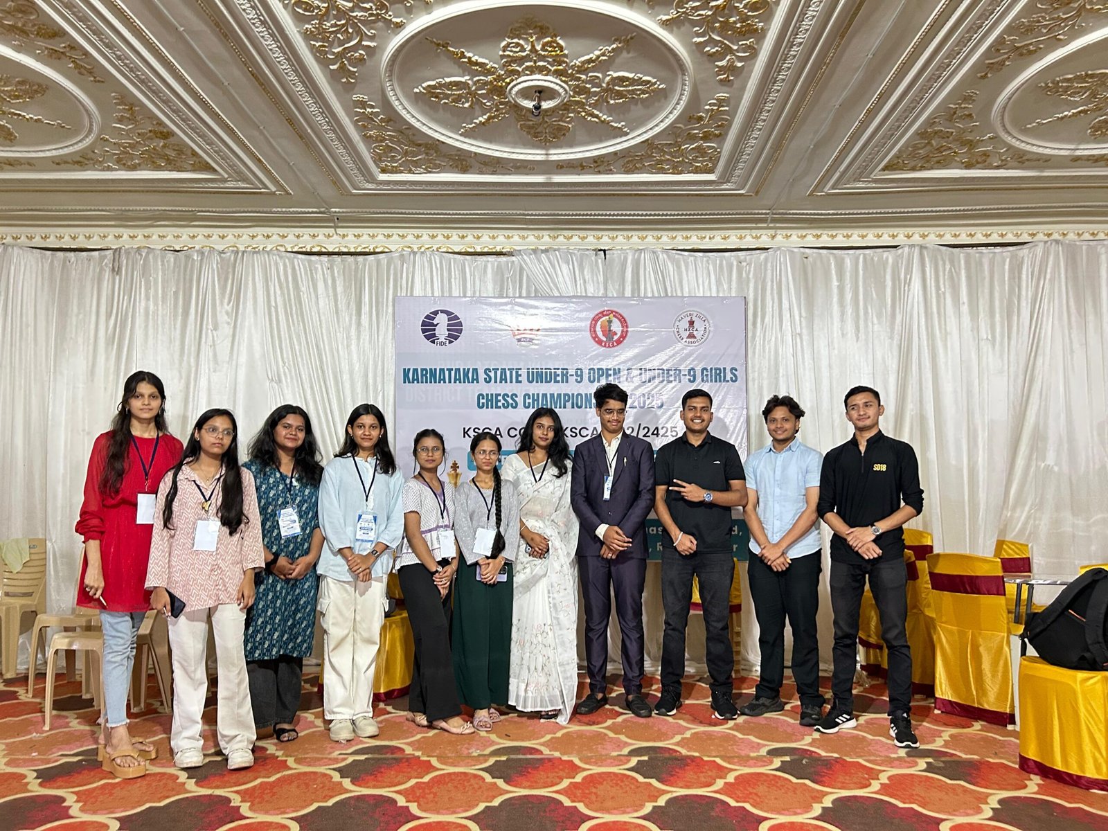 Karnataka State Under - 9 Chess Championship from April 25-27th in Ranebennur-9